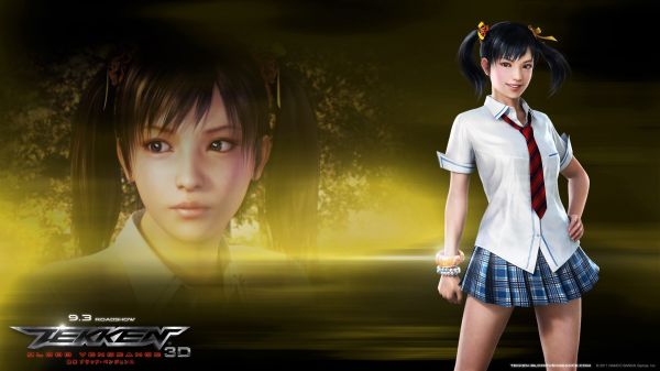 anime,filmy,Tekken Blood Vengeance,Ling Xiaoyu,Snímek obrazovky