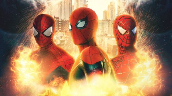 cartoon,Spider Man,ART,cg artwork,orange,painting