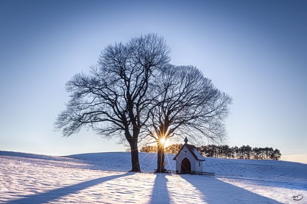 sunlight,landscape,sunset,sky,shadow,snow