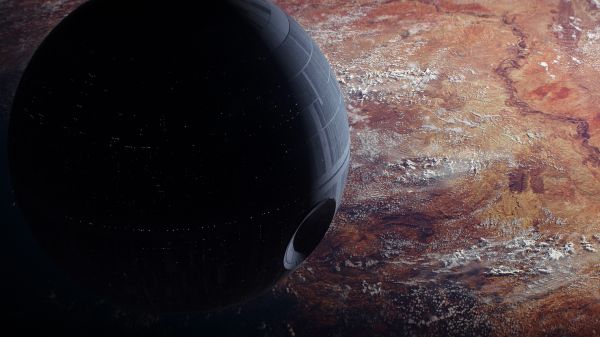 Gwiezdne Wojny, kino, Rogue One Historia Star Wars, Gwiazda Śmierci, przestrzeń kosmiczna, Obiekt astronomiczny