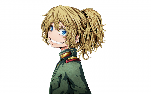 Youjo Senki,Tanya Degurechaff,artwork,anime girls,anime