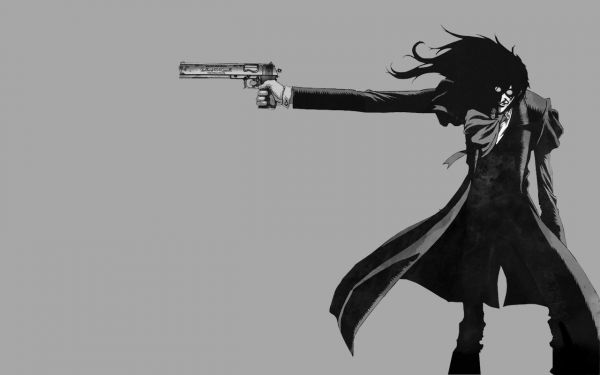 1280x800 px,Alucard,anime,pistola,Hellsing,manga