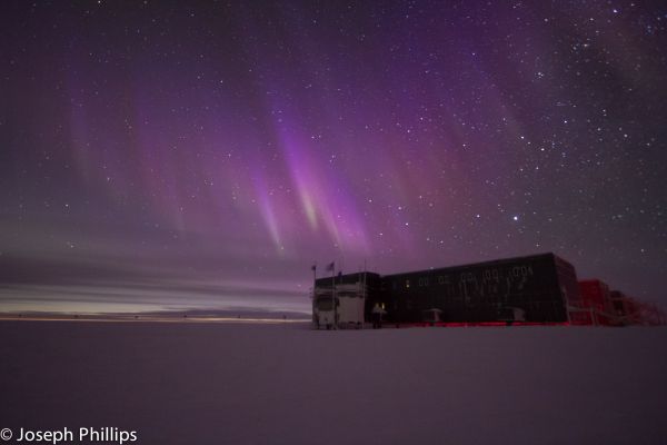 lichten,nacht,sneeuw,sterren,Antarctica,ijs-