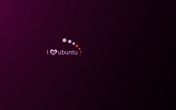 texto, logo, circulo, negro, corazón, Ubuntu