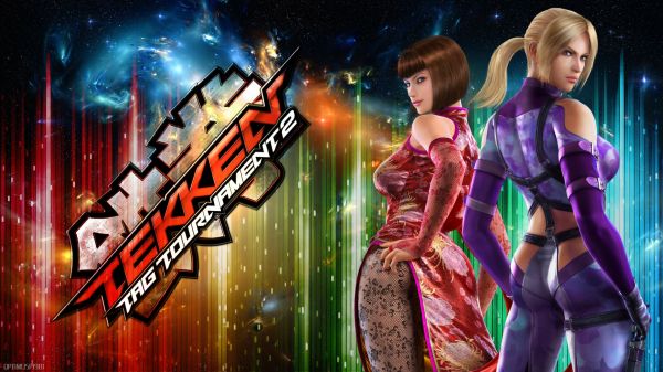 1920x1080 px,Anna Williams,Tekken,blonde,brunette,Nina Williams Tekken