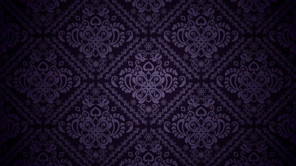 black, abstract, purple, symmetry, pattern, texture