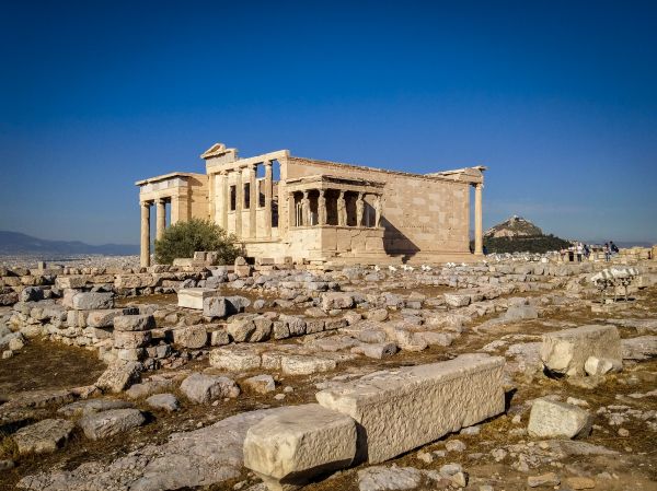 landscape,city,ancient,rock,building,sky