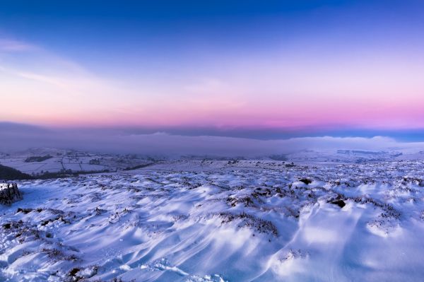 natur,landskap,vinter,snø