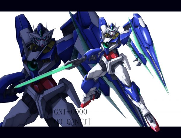 anime, Gundam, mech, Super Robot Wars, Gundam 00, 00 Qan T