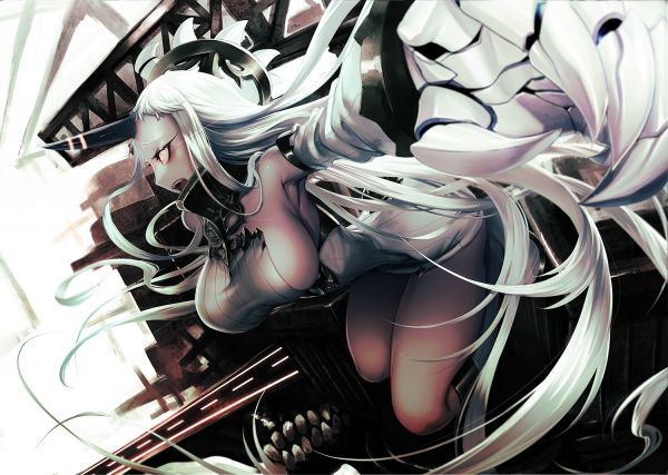 Kantai Collection,Seaport Hime KanColle,Seaport Hime,illustration,anime,serier