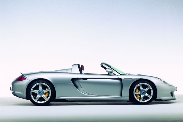 auto,supercars,Porsche Carrera GT,Porsche,Volkswagen Group,witte achtergrond