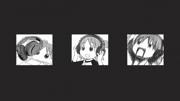 Yotsuba Koiwai,Yotsubato,manga,monokrom,Enkel baggrund