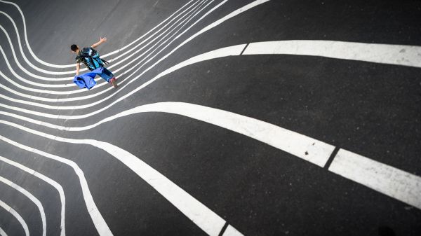 strada,città,urbano,arte di strada,ARTE,Linee