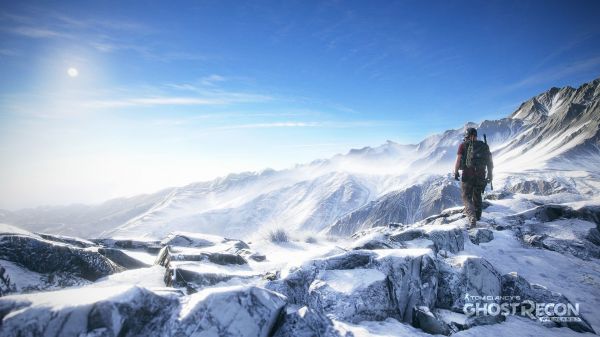 Computerspellen,Tom Clancy's Ghost Recon,Tom Clancy's Ghost Recon Wildlands,sport-,sneeuw,winter