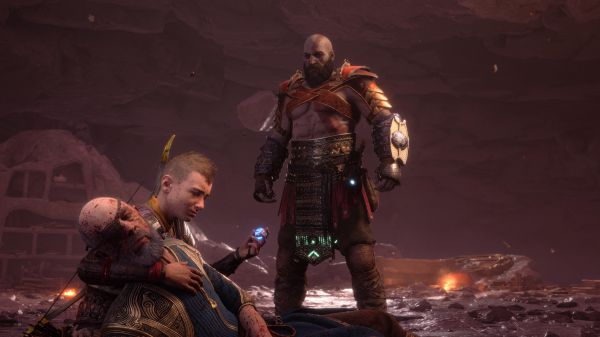 thần chiến tranh,God of War Ragnar k,Atreus,Loki,Kratos,trò chơi điện tử