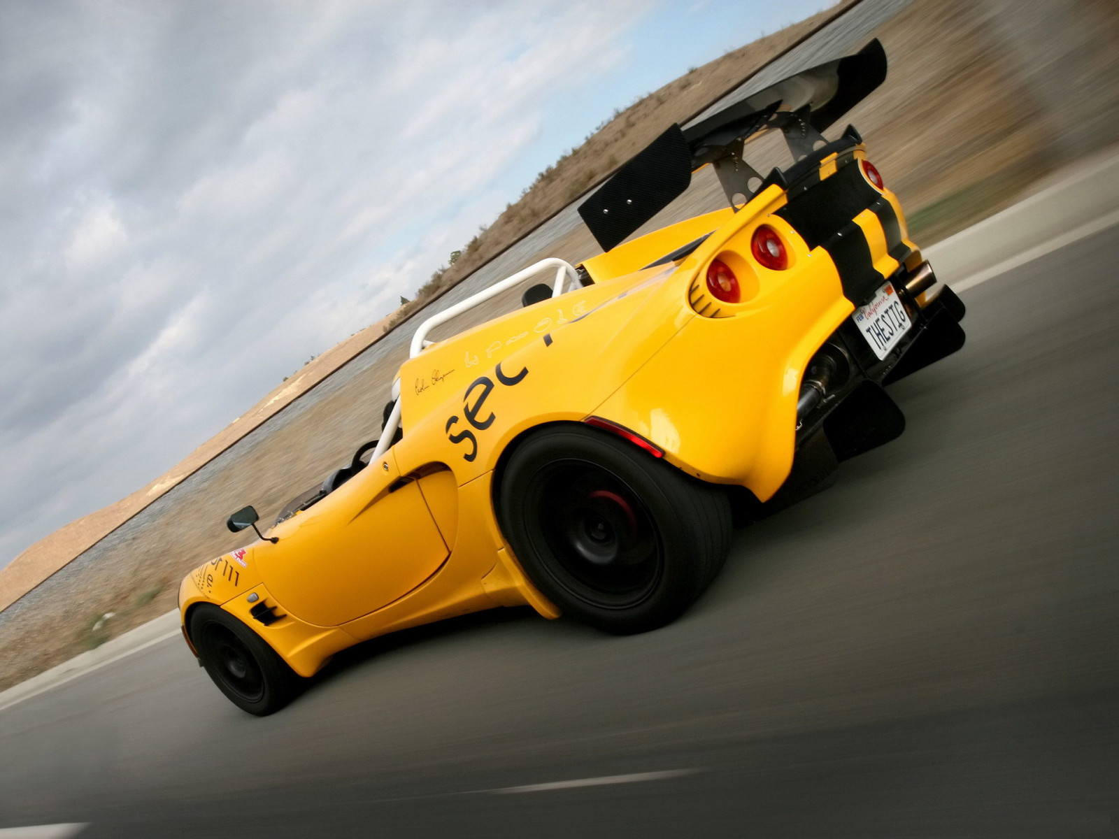 voiture, véhicule, jaune, voiture de sport, au volant, 2010, Lotus, Netcarshow, Netcar, Images de voiture, Photo de voiture, Elise Spyder1 Custom, Supercar, Véhicule terrestre, Design automobile, Fabrication automobile, course automobile