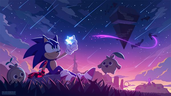 Sonic,Sega,Игры для ПК,Sonic Frontiers,Video Game Art,Еж Соник