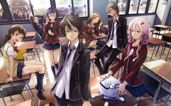 anime,class,Guilty Crown,students,rest