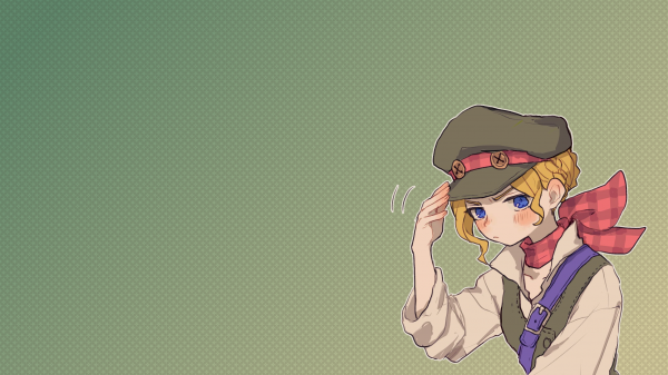 video game girls,Gina Lestrade,ace attorney,The Great Ace Attorney,hat,scarf