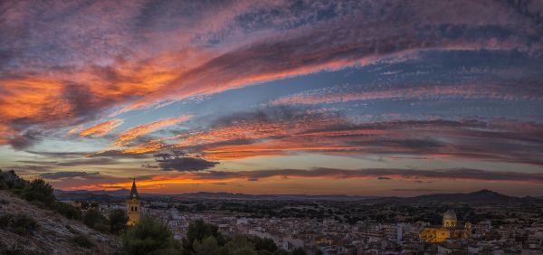 luce del sole,paesaggio,cielo,tramonto,collina,Alba