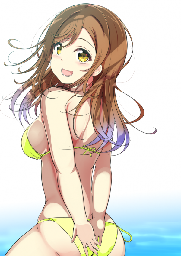 Filles anime,bikini,Kunikida Hanamaru,Love Live,Love Live Sunshine