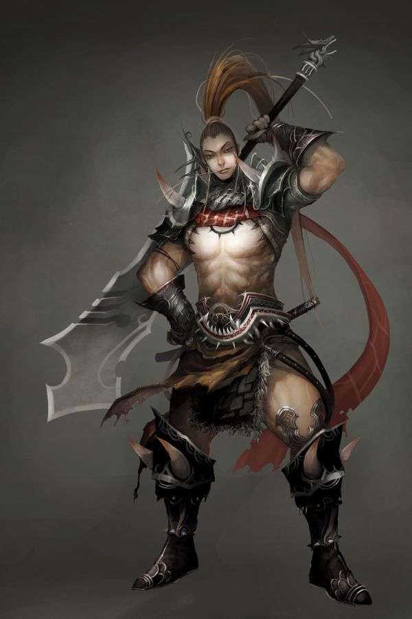 Người,Atlantica Online,Lãnh chúa,máy móc,Shirtless,Áo giáp