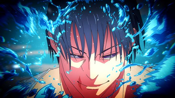 anime,Jujutsu Kaisen,Anime screenshot,Fushiguro Toji,Νερό Splash