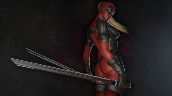 Marvel Comics,Lady Deadpool,screenshot,Személy