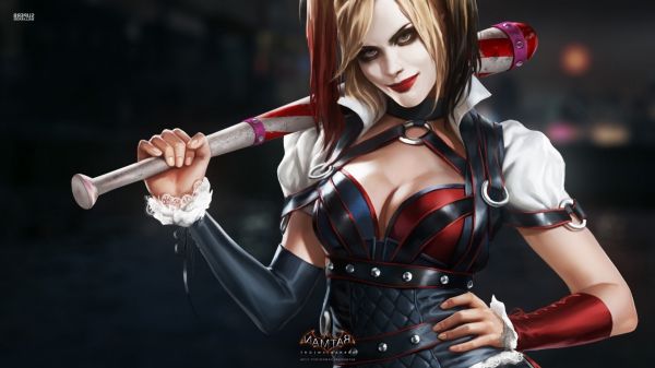 jocuri video,anime,Batman,Harley Quinn,femei,Batman Arkham Knight