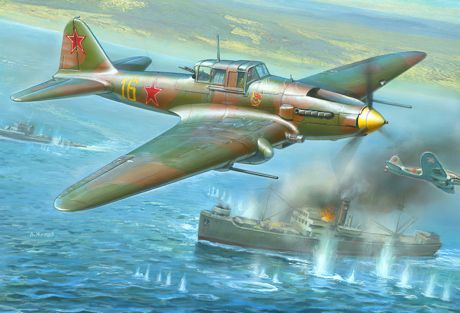 második világháború, repülőgép, repülőgép, katonai repülőgép, katonai, Oroszország, vörös Hadsereg, Il-2, IL 2 Sturmovik, Fixed wing Ground attack Gunship, háború, USSR, szovjet hadsereg, Orosz légierő, Tankbuster