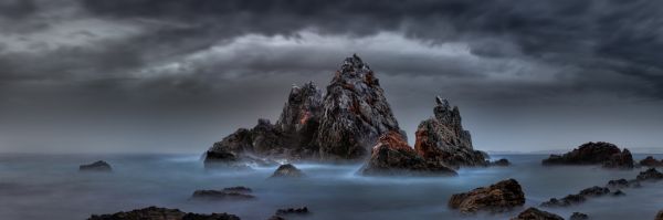 Oceano,marina,Nubes,amanecer,agua,Nikon