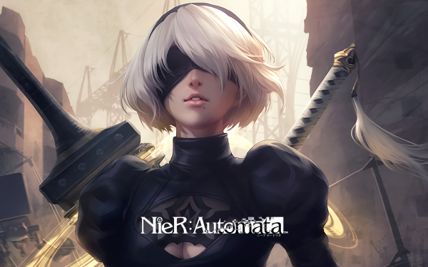 Videospiele,Nier Automata,2B Nier Automata