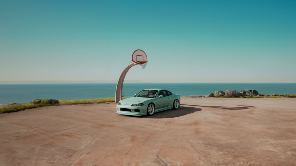 basquetebol,Fundo simples,minimalismo,carro,front angle view