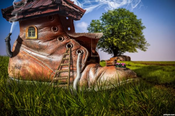 artwork,6000x4000 px,architecture,boots,building,chimneys