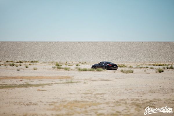 Nissan,Nissan 350Z,landscape,sea,sand,desert