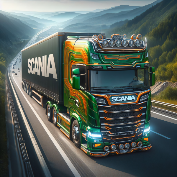 Vrachtauto,Scania