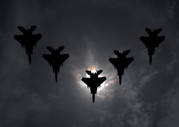 sky,airplane,military,air force,F 15 Strike Eagle,darkness