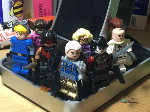 LEGO,Cable,x Men,dominó,maravilla,auge