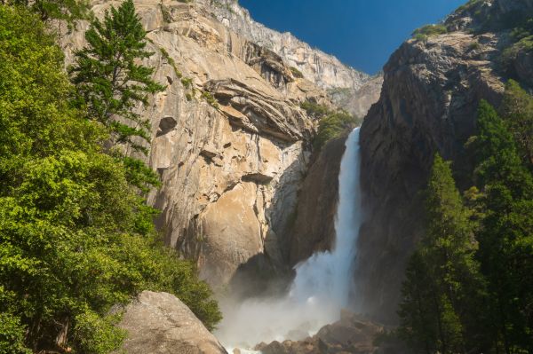 De Dalingen van Yosemite,Yosemite Nationaal Park,Yosemite Valley,waterval,natuur