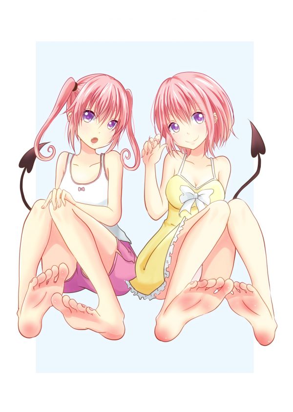 Anime, Anime girls, Aşk ru, Ru Karanlığı Sevmek İçin, Momo Velia Deviluke, Nana Asta Deviluke