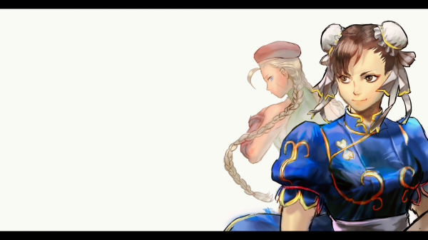 video games,video game girls,twin buns,Chun Li,Cammy White,Street Fighter