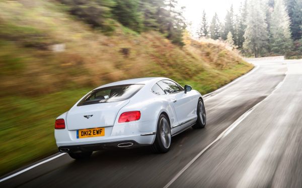 Bentley,Kontinental,GT,bilar,vit,trafik