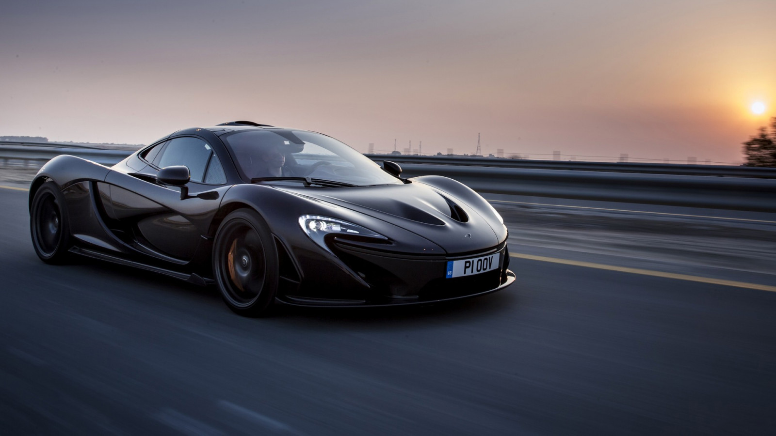 car, vehicle, road, McLaren P1, sports car, motion blur, performance car, supercar, land vehicle, automotive design, automobile make, mclaren automotive