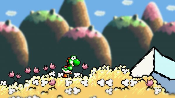 Yoshi Adası,Nintendo,Illüstrasyon,Video Game Art,Video oyun karakterleri,renkli