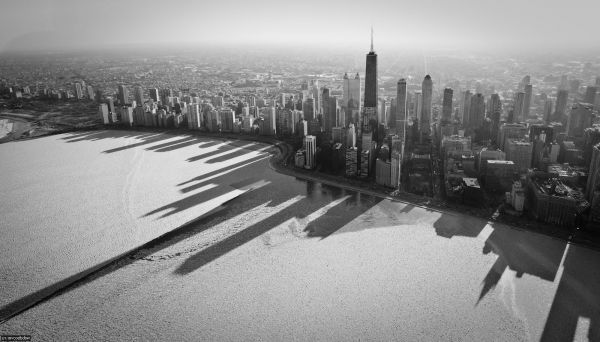 stad,monochroom,stadsgezicht,fotografie,horizon,wolkenkrabber