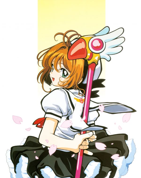 Kinomoto Sakura,Cardcaptor Sakura,Syaoran Li,anime,anime tytöt