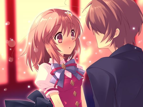 illustration,anime,cartoon,bubbles,blush,Flyable Heart