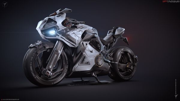 ArtStation,CGI,3D,konstverk,IIF Munkhjin Otgonbayar,Super Bike