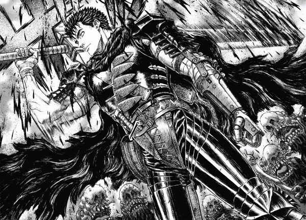 Berserk, manga, Belek, anime