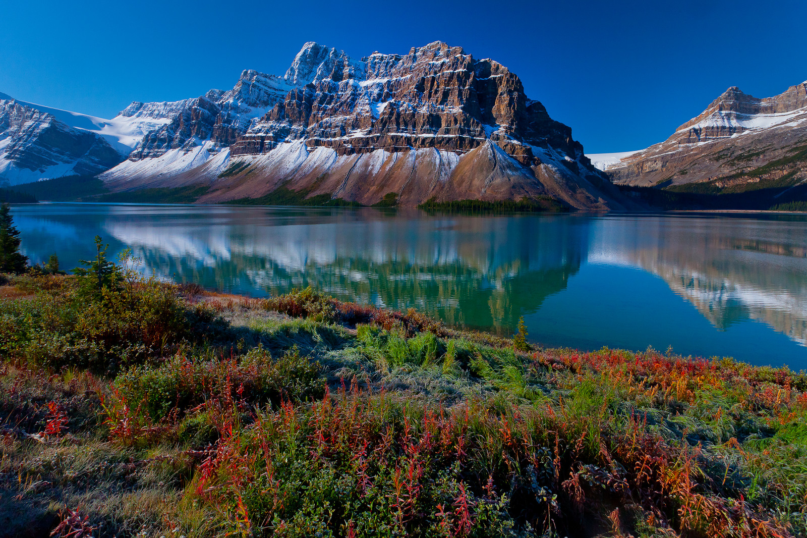 fjellene, natur, elv, gress, vakkert landskap